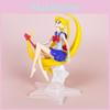 Sailor Moon Tsukino Usagi Pvc Figure With Assembly For Cake Decoration And Collectible Display