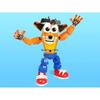 Spiky Haired Crashed Building Blocks - Creative Animal Figure Model Bricks Kit Construction Toys Gift for Fans