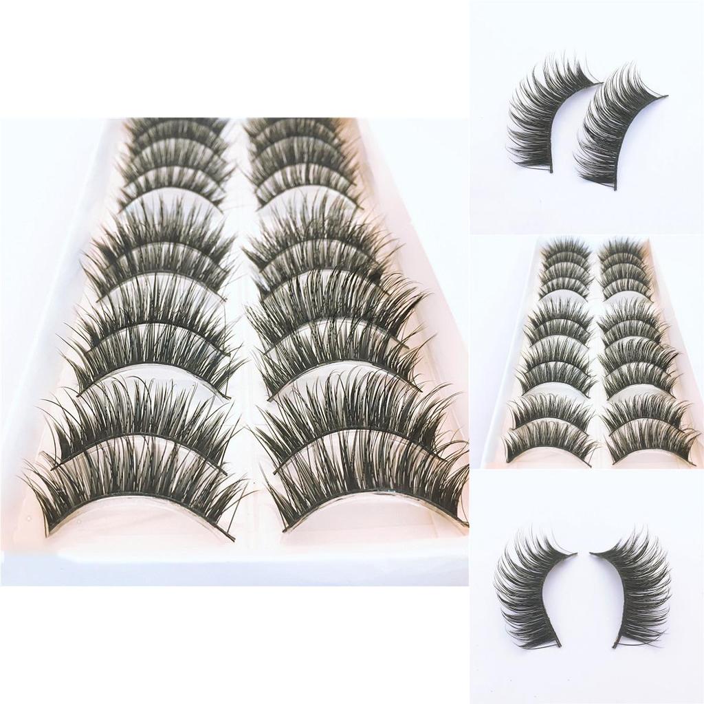 Luxurious 10 Pair False Eyelashes For Natural And Beautiful Eye Makeup