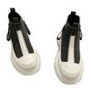 Canvas high-top summer breathable thick-soled muffin board shoes heightening sports and leisure trendy shoes