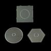 4Pcs 5mm Beads Fuse Beads Pegboards DIY Melting Beads Boards Perler Beads Boards  Educational Toys