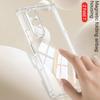 Custodia per telefono trasparente a libro con angoli rinforzati anti-caduta tutto incluso per Samsung Galaxy Z Fold 7 Fold7 Cover Protettiva Fotocamera