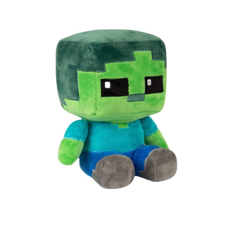 Hot-Selling Minecraft Plush Toy Set: Enderman, Creeper, and Steve