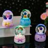 Crystal Mini Astronaut Ball With Light Office Desk Nightlight Cell Button