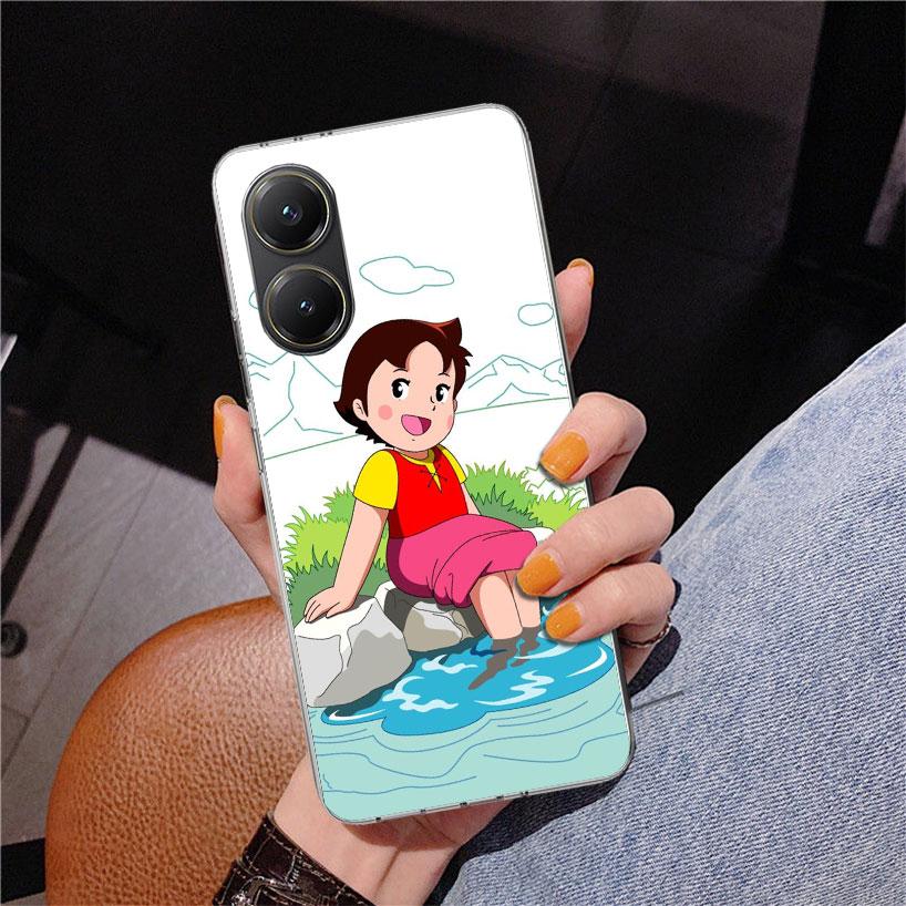 

Heidi Cute Cartoon Phnoe Case for Xiaomi Poco X5 X6 X7 Pro X4 Gt F7 Ultra M8 M7 Redmi 15C 15 13C 13 12C 12 Unique Cover Coque Po Xiaomi Poco X4 Gt