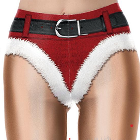 Women's Christmas Leggings High Waist Funny Printed Yoga Pants Soft Stretchy Merry Xmas Holiday Tights Costume