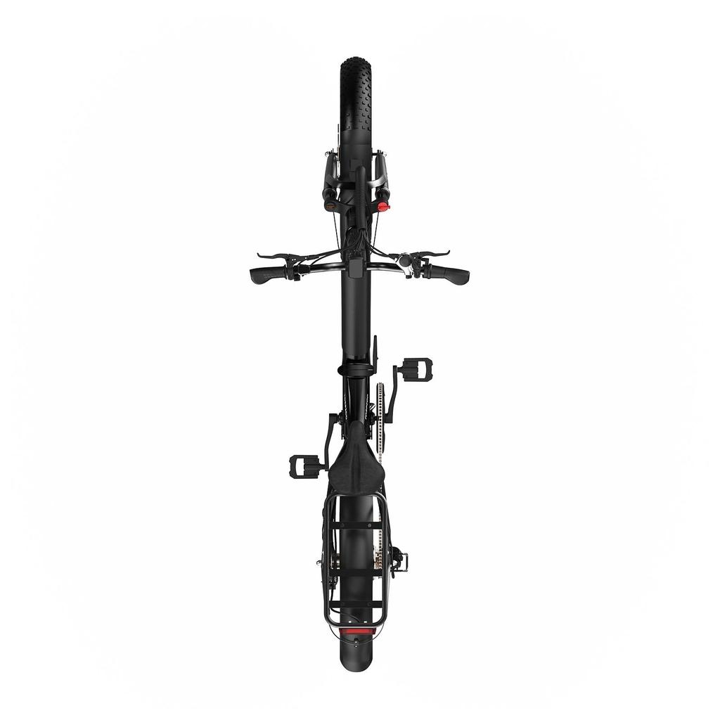 City Commuting Electric Bike WILDEWAY Torpedo 20 Inch Fat Tires E- Bike 48V15Ah Battery 500W Motor 70KM Range Outdoor Riding Electric Bicycle