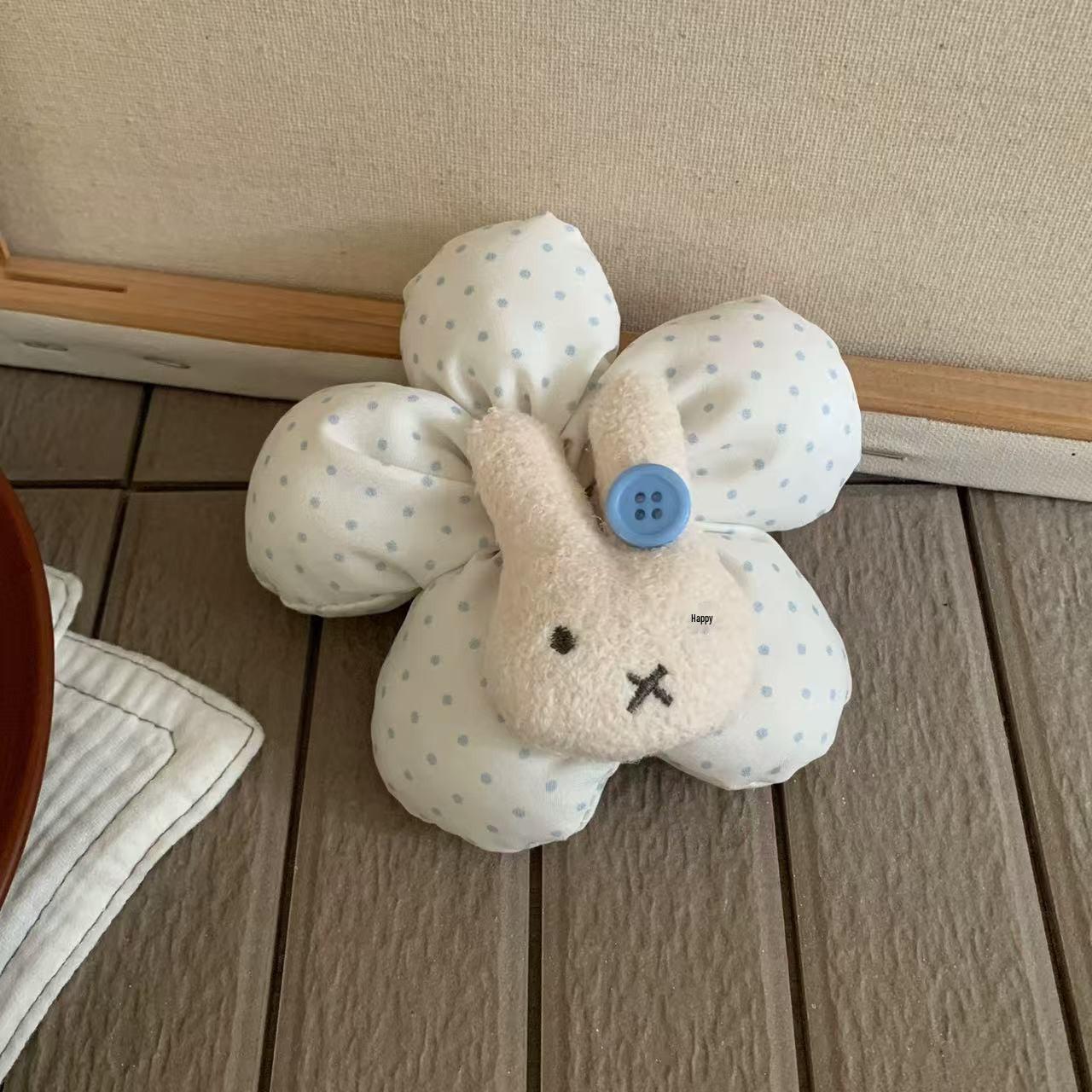 

Adorable Cartoon Miffy Rabbit Scrunchie - Girlish Sweet Hair Accessory