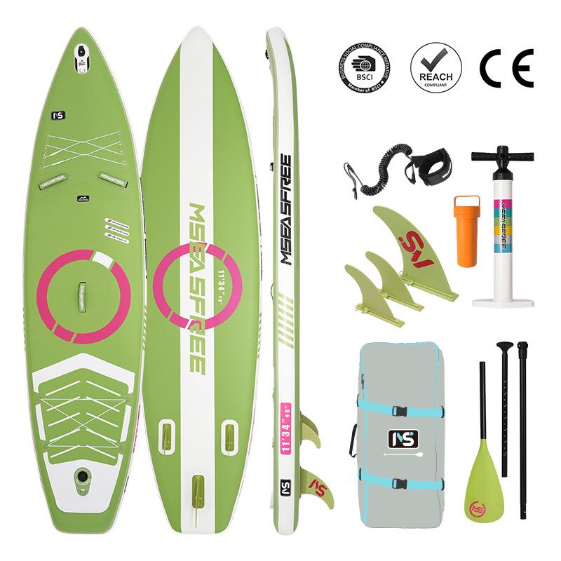 Lanko Inflatable Stand-Up Paddleboard for Racing and Surfing