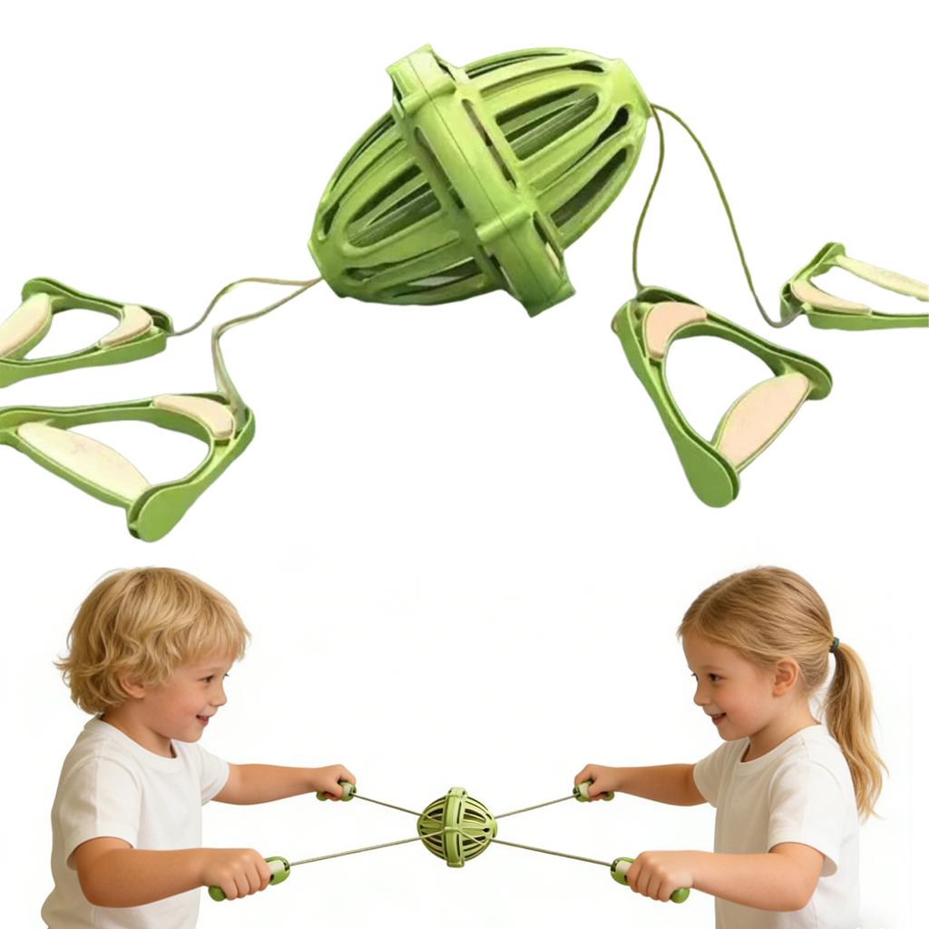 Shuttle Ball Toy Double-Person Creative Tug-Of-War Ball Concentration Ability Training Game for Adults & Kids Entertainment