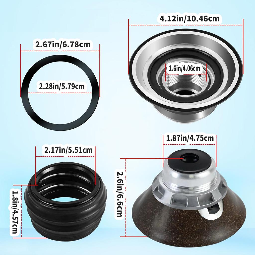 6-2095720 Washer Tub Stem Seal Repair Kit Faucets Water Leaking Solution Replacement Part for AP4390013 PS2351899