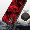 MH131 Roses Flower Phone Shell Case for iPhone 7 8 11 12 13 14 15 16 17 16E XS Pro Max XR X SE Air