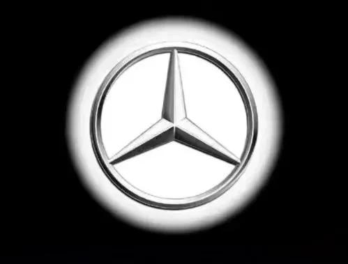 Xzpyk10 New 2025 Car Door Logo Light LED Projector Lamp For Mercedes Benz E W212 W213 W205 AMG W177 V177 W247 W176 GLA GLC X253 W246 X16