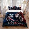 Venom Vs Carnage Battle Print 3Pcs Bedding Setduvet Cover With 2 Bedropillowcase Home Birthday Gift