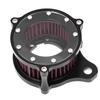 Motorcycle Black CNC Air Cleaner Intake System Filter Kit For Harley Sportster Iron XL 883 1200 72 48 1988-2022