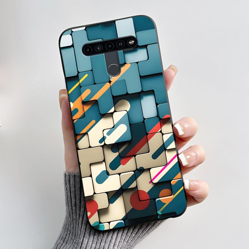 Casing For LG K41S K51S LM-K410 LM-K510 Super-Thin Slim Case Luxury Cute Cool Boys Girls Black Matte Soft Silicone Back Cover
