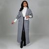 European & American Women's Sexy Long Sleeve Sweater Coat - Autumn/Winter Fashion