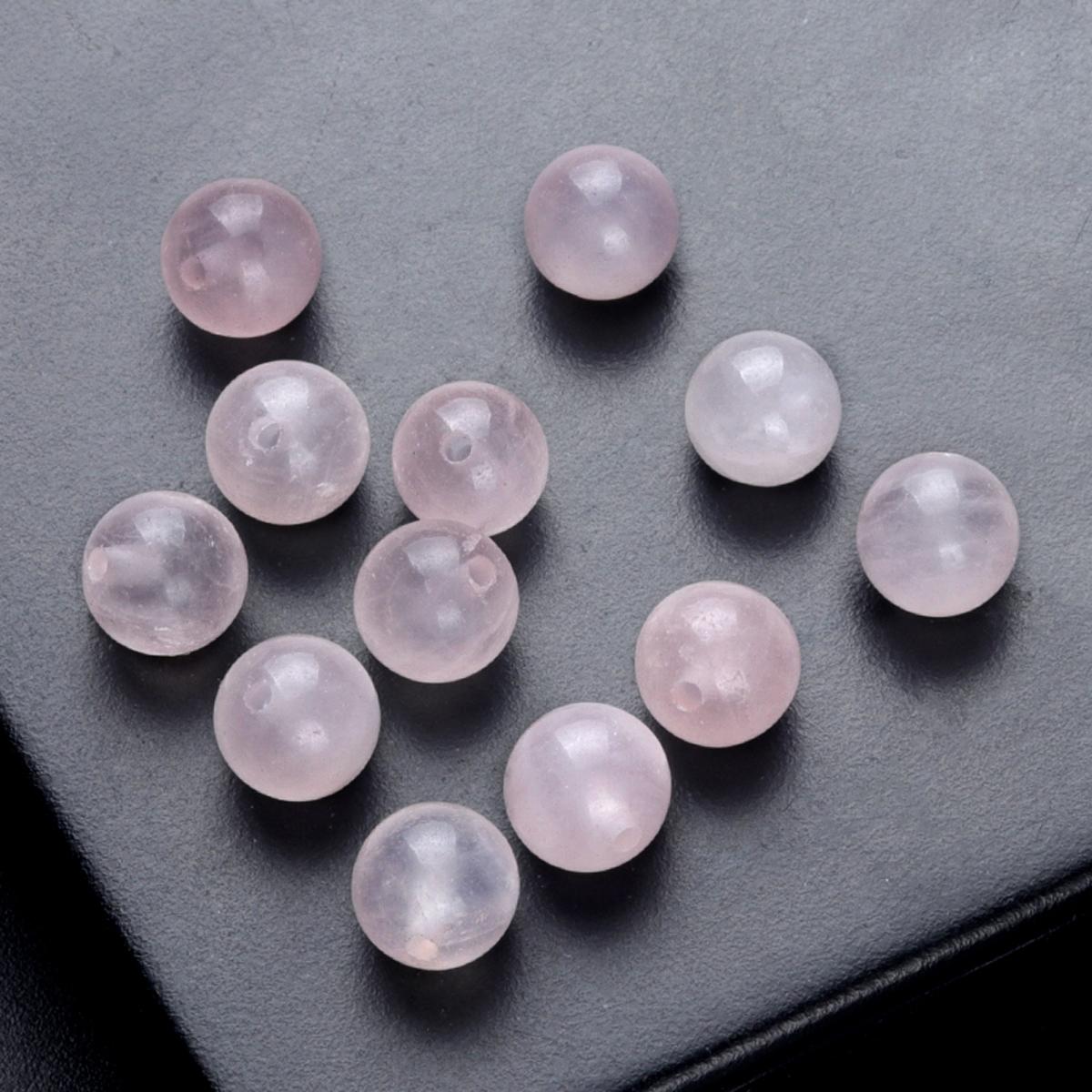 10 шт./упак. целебные хрустальные бусины с полуотверстиями — фото 7