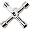 Internal Triangle Key Wrench 4 Ways Elevator Cabinet Wrenches New Cross Switch Alloy Spanner  Home
