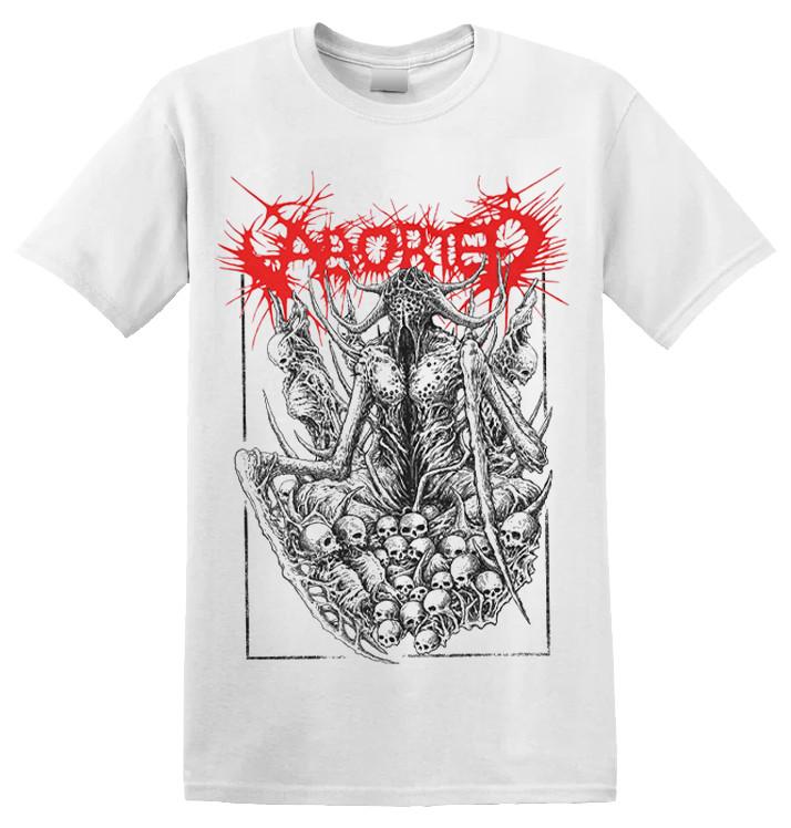ABORTED - Goated - White T-Shirt M