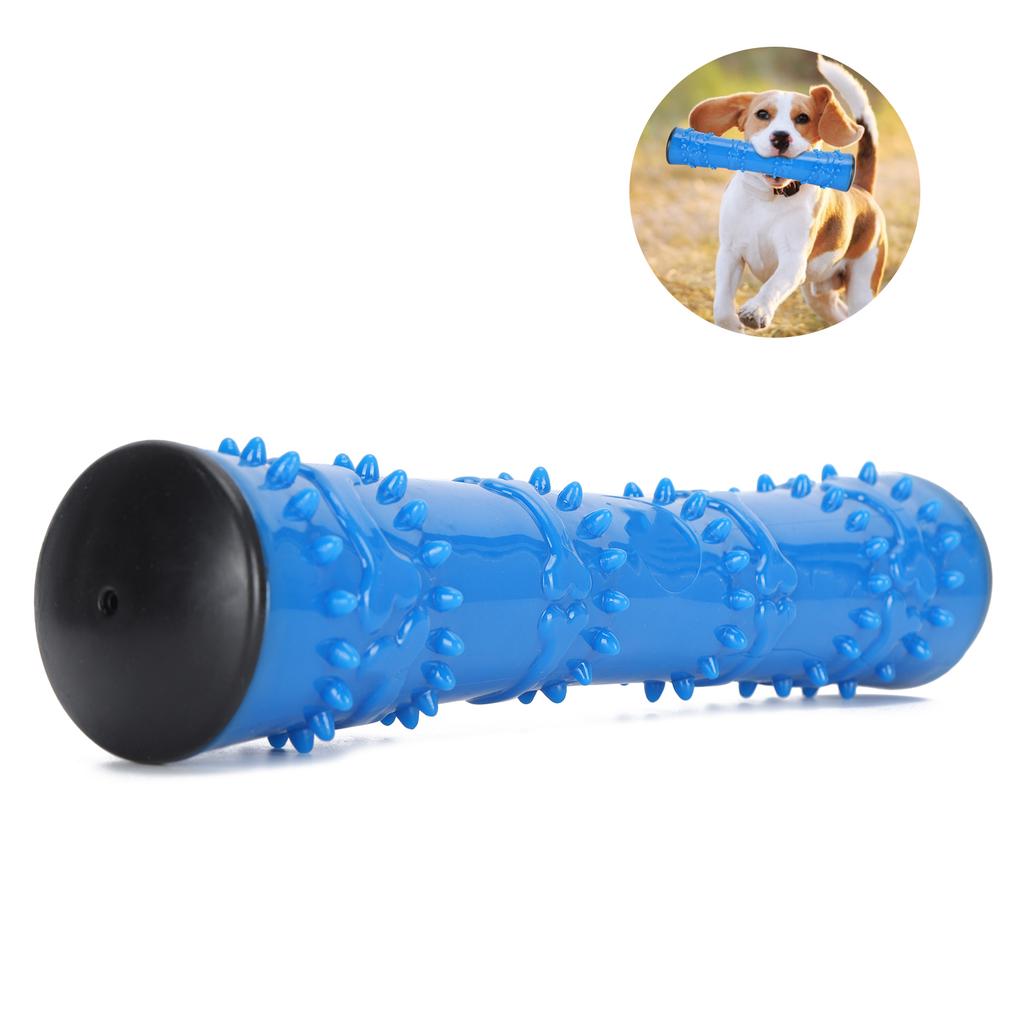 Dog Chew Toy Teeth Cleaning Stick with Sound Pet Interactive Molar Playing Toy