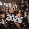 2026 Crown Number Foil Balloons for New Year Eve Party Decoration Supplies Navidad Christmas 2025 Photo Props Gifts