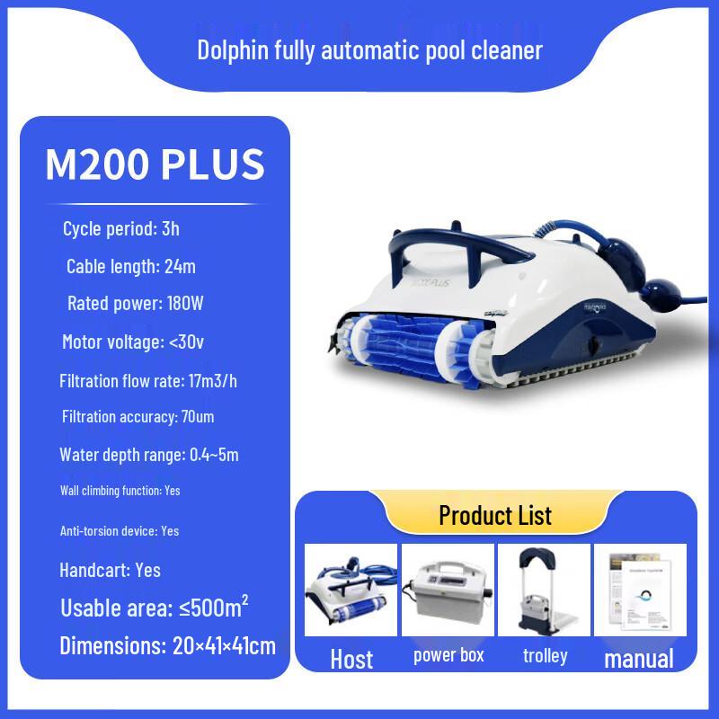 Yingjia Dolphin M200plus Robotic Pool Cleaner