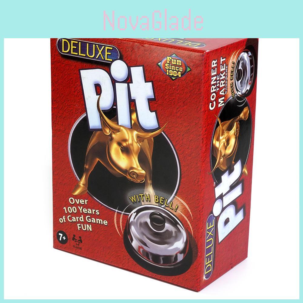 Deluxe Pit Gold Bull Card Set For Family Game Night And Cognitive Growth