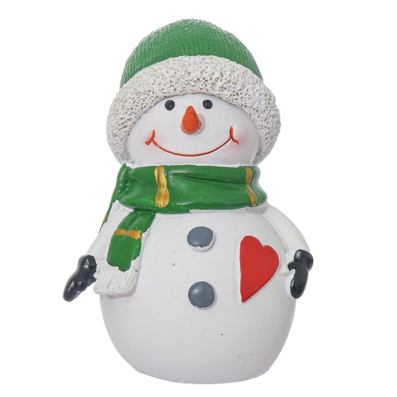 

Creative Rabbit Snowman Sculpture Outdoor Garden Decoration Durable Resin Garden Statue Kids Friendly Design