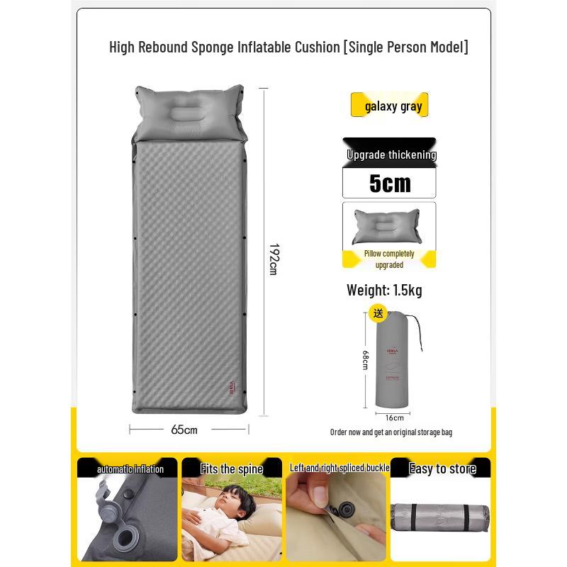The Primitive 5cm Self-Inflating Camping Sleeping Pad