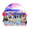 3D Wooden Magnetic Fridge Magnet City Landmark Souvenir Travel Memory Gift Set