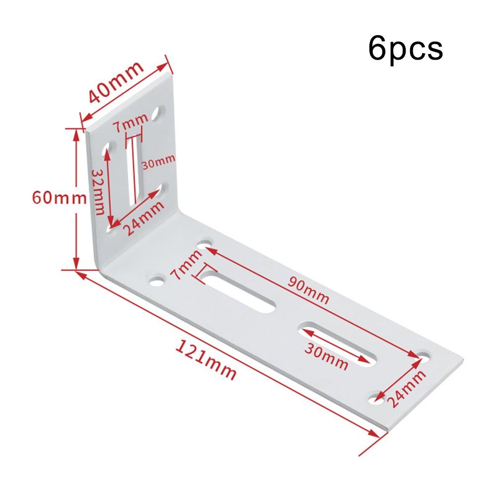 Steel Corner Bracket 90 Degree Right Angle Plate Adjustable Support
