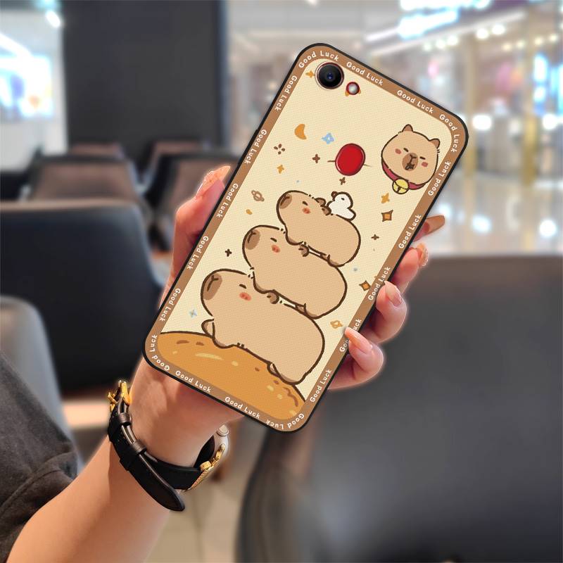 Anti-dust Cartoon Phone Case For OPPO F7 Graffiti Soft Case Silicone Protective Dirt-resistant Anti-knock Full Wrap TPU