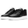 Nike Air Force 1 Low '07 Essential Nero Bianco Argento Mini Swoosh Donna CT1989-002