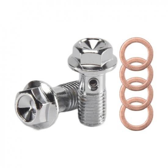 Мото Инокс M10 X 1.25 Трубка Суппорт Болт Гидравлический Тормоз Вилка