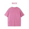 European Size Men'S Casual Vintage Distressed  Pink Short Sleeve Tee, Breathable And Moisture-Wicking, Comfortable Shirt, Ideal for Year-Round Wear