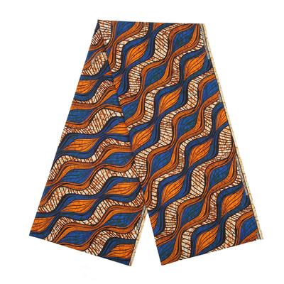 6 yardů africká polyesterová vosková potisková látka různé barevné vzory geometrický vzor polyester