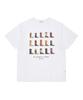 COVERNAT Western Boots Graphic Crop T-Shirt White