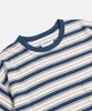 ESPIONAGE Multi Border Pocket Tee Blue