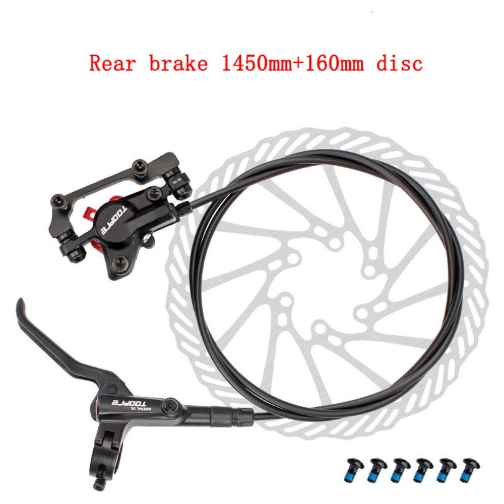 Universal MTB Oil Disc Brake Left Right BL BR MTB E-bike Disc Brake Set Kit Active Lock Ring Hydraulic Pulling Brake System
