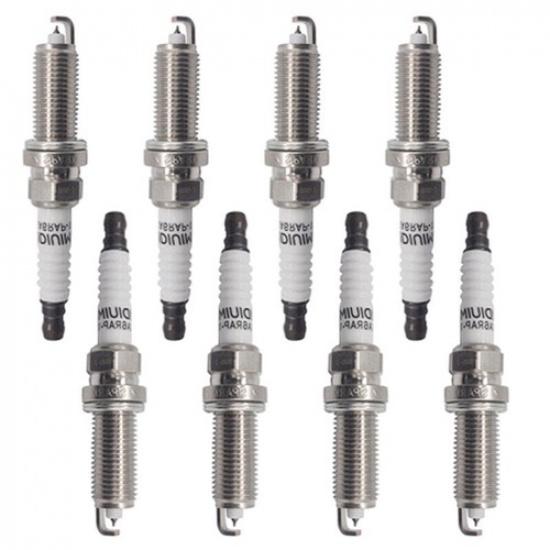 8PCS New Double Iridium SPARK PLUGS For Ford Super Duty V8 4.6L 5.4L