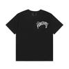 VLONE Summer Men's and Women's Orange Big V Skeleton Farmer Cotton T-shirt Unisex