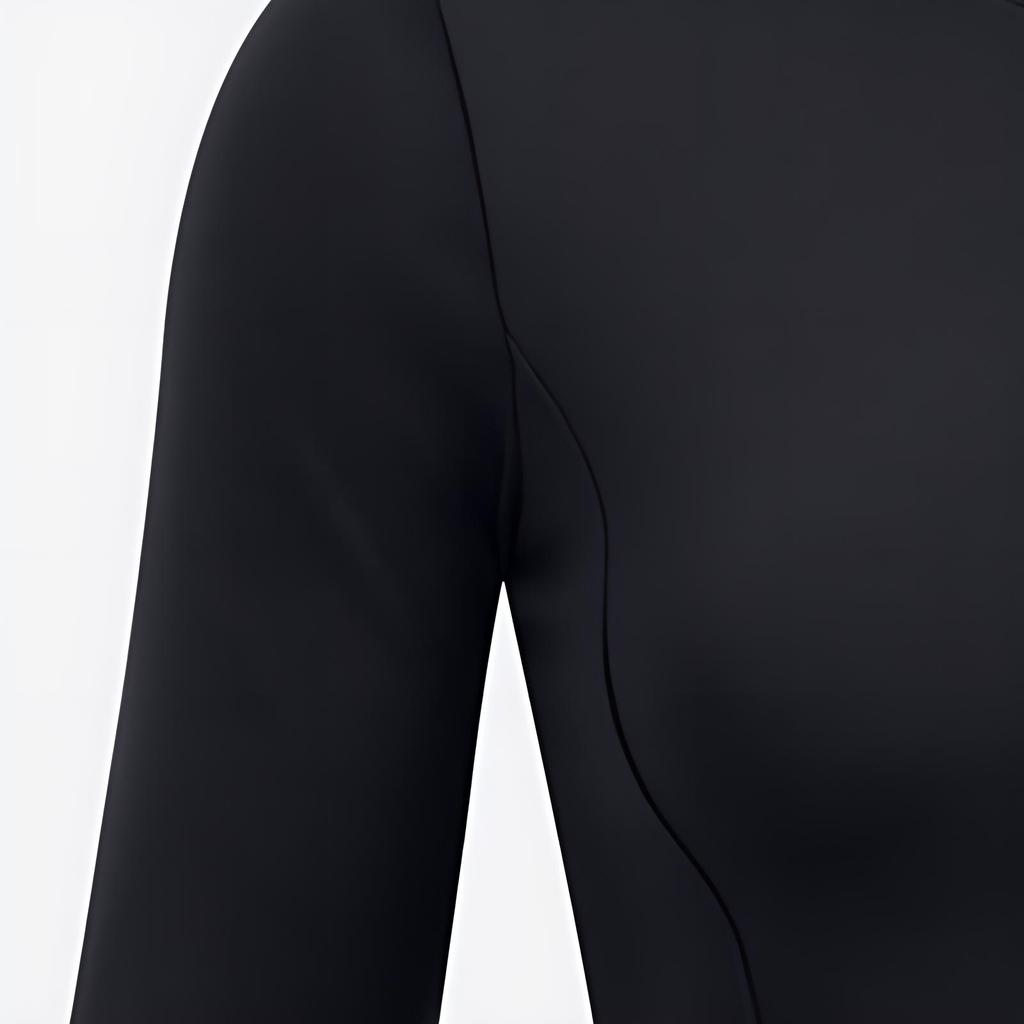 Under Armour Εξωτερικού Χώρου Άνετη Μπλούζα με Στρογγυλή Λαιμόκοψη και Μακρύ Μανίκι Κοντό T-Shirt Γυναικεία Τοπ Μαύρο 1387465-001