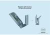 48-Hour Battery Silent Oscillating Portable Folding Fan with Magnetic Clip