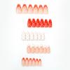 Candy color polka dots European and American wearing nail short almond nail nail nail piece Wearable fake nail nail piece