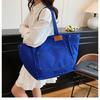 1Pc Women'S Tote Bag Canvas Sewing Thread Large Capacity Advanced Sense Handbag Convenient