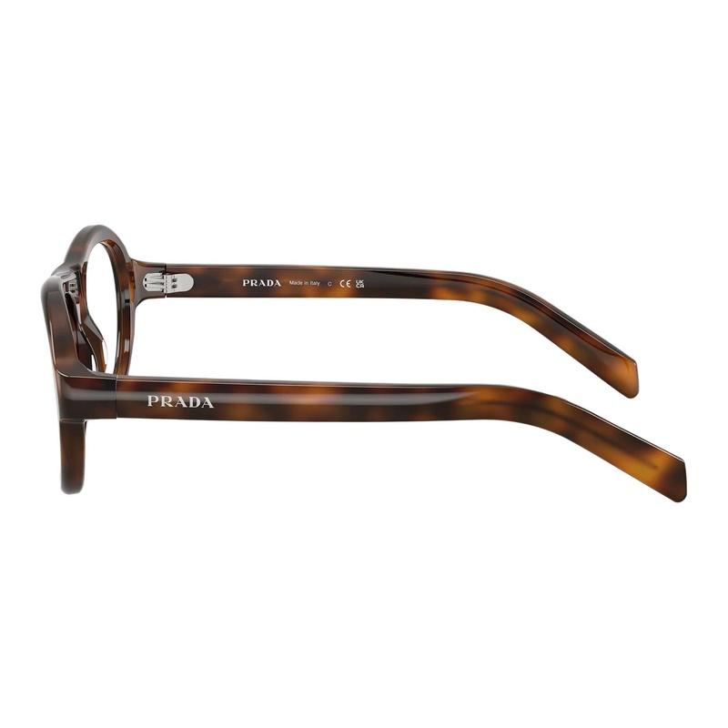 Prada optical glasses High nose bridge design, acetate, pilot style, glasses Tortoiseshell color 54mm basic packaging-glasses case + packaging box