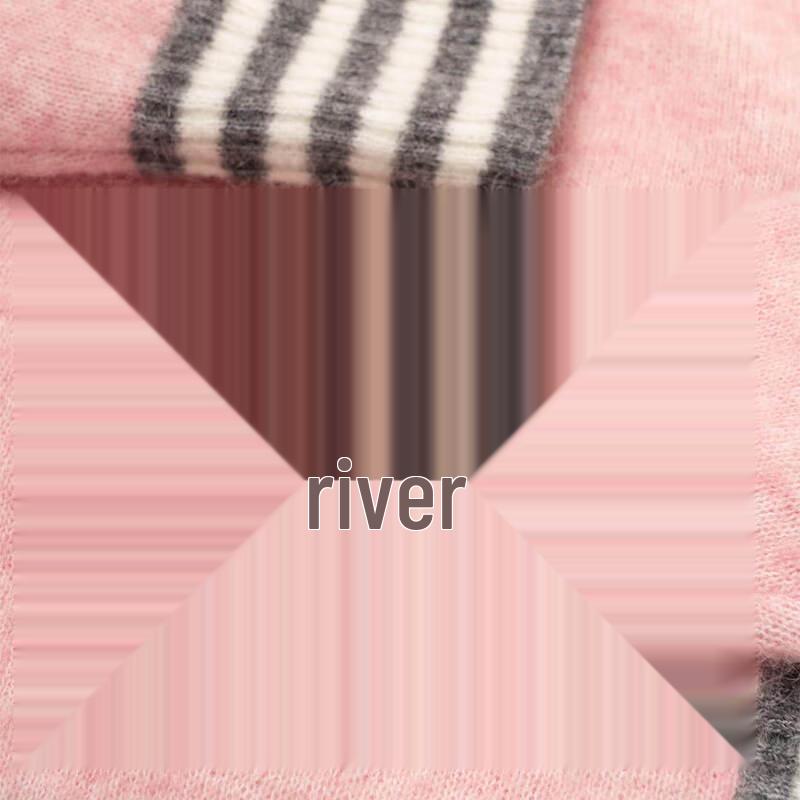 Snuo Fude Women's Colorblock Long Sleeve Knitted Cardigan