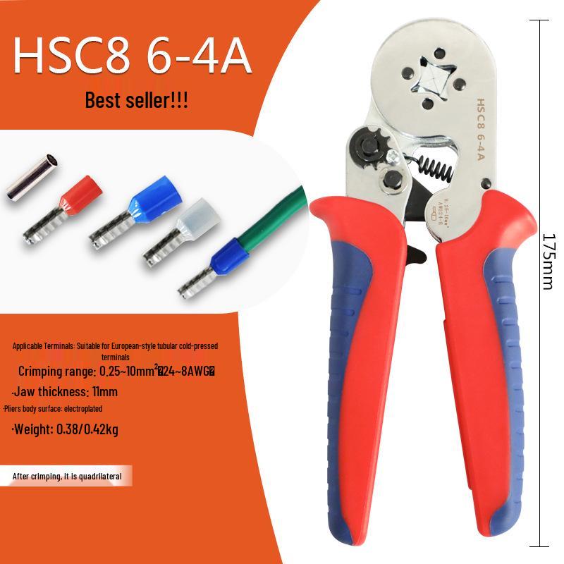 Multifunctional Crimping & Wire Stripping Tool Set for Ferrule and Pin Terminals