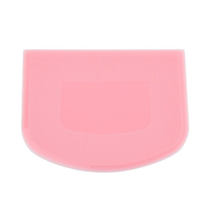 Plastic Trapezoidal Dough and Cake Scraper
